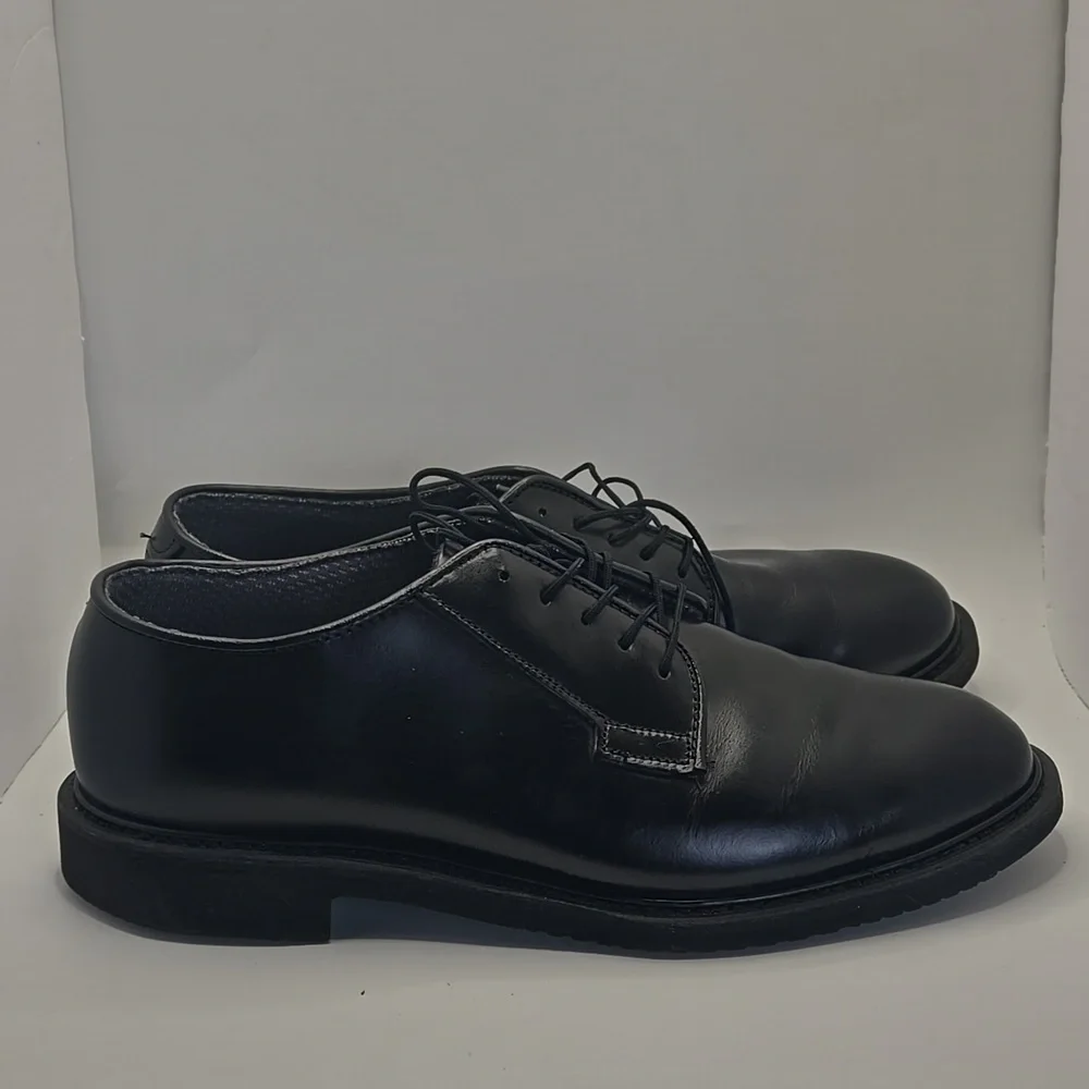 Bates Men's Leather Uniform Oxford shoes Lace Up Shoes Sz 10 Military Tactical